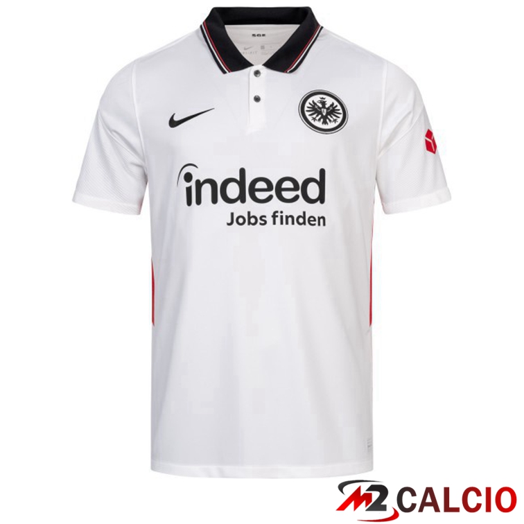Maglie Calcio Personalizzate,Tute Calcio Squadre,Maglia Nazionale Italiana Calcio | Maglia Eintracht Frankfurt Terza Bianco 2021/22