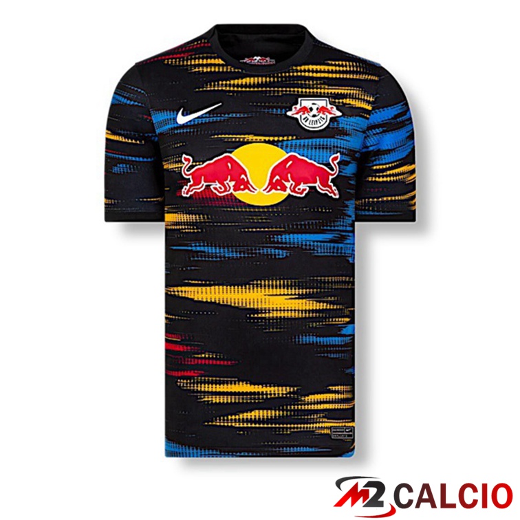 Maglie Calcio Personalizzate,Tute Calcio Squadre,Maglia Nazionale Italiana Calcio | Maglia RB Leipzig Seconda Giallo/Blu 2021/22