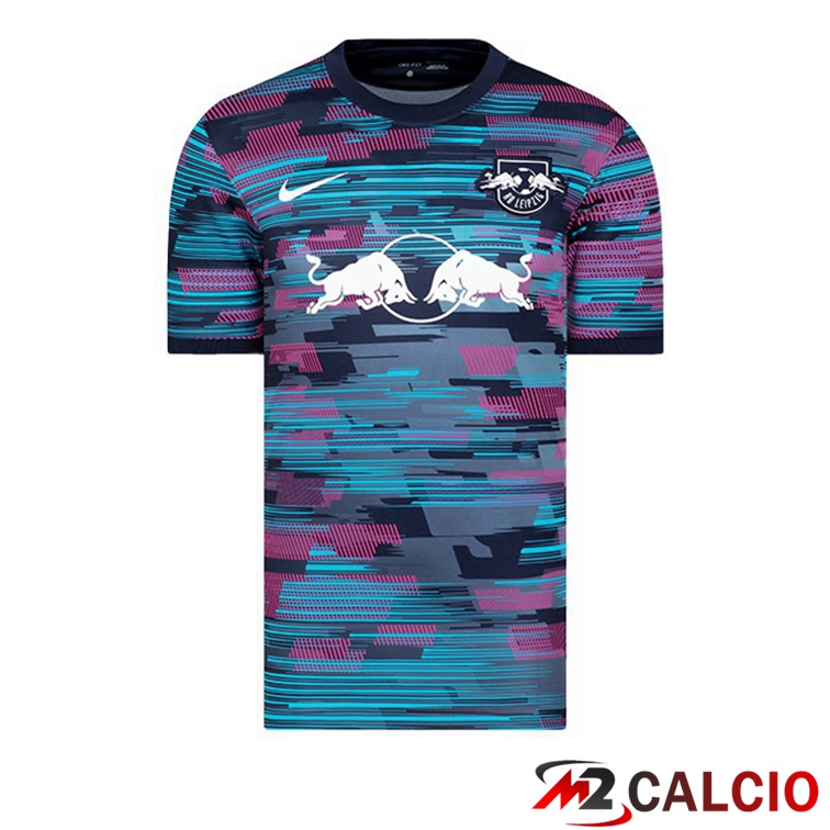 Maglie Calcio Personalizzate,Tute Calcio Squadre,Maglia Nazionale Italiana Calcio | Maglia RB Leipzig Terza Blu 2021/22