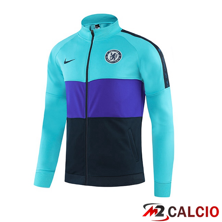 Maglie Calcio Personalizzate,Tute Calcio Squadre,Maglia Nazionale Italiana Calcio | Giacca Calcio FC Chelsea Blu Nero 2021/2022