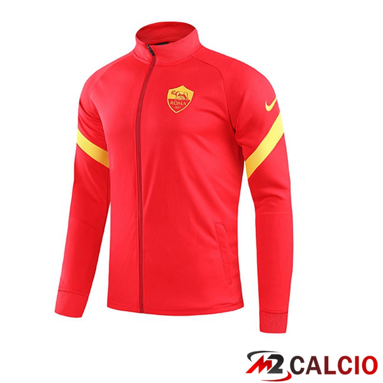 Maglie Calcio Personalizzate,Tute Calcio Squadre,Maglia Nazionale Italiana Calcio | Giacca Calcio AS Roma Rosso 2021/2022