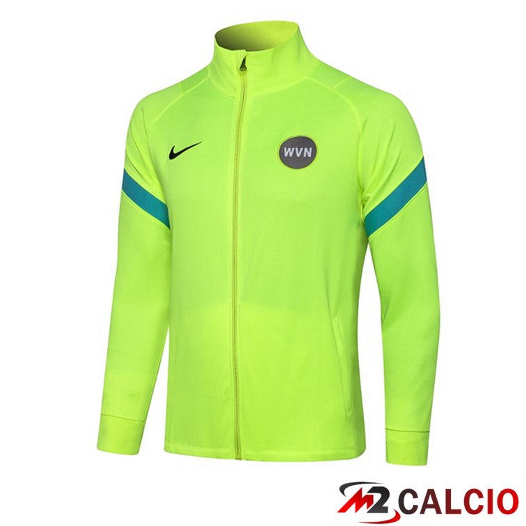 Maglie Calcio Personalizzate,Tute Calcio Squadre,Maglia Nazionale Italiana Calcio | Giacca Calcio Inter Milan Verde 2021/2022