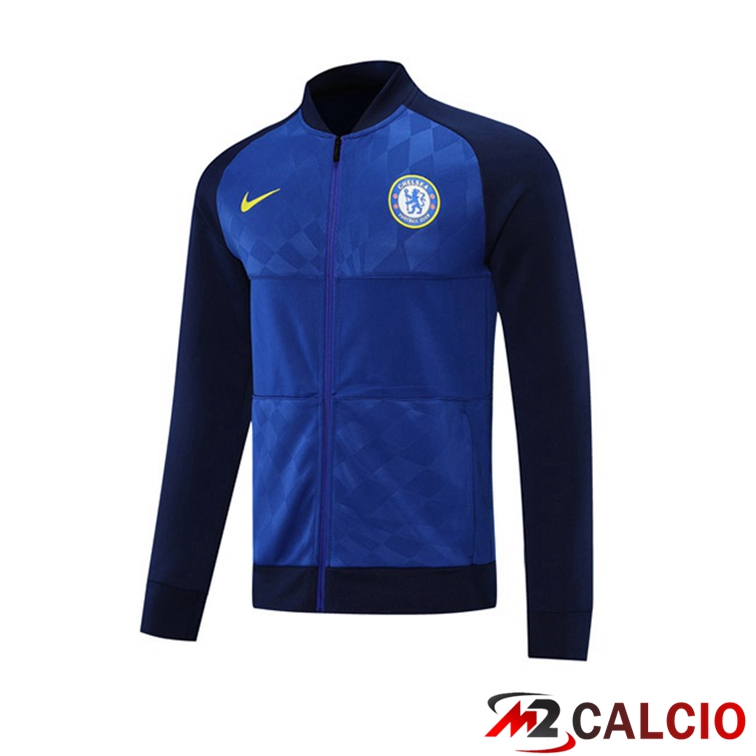 Maglie Calcio Personalizzate,Tute Calcio Squadre,Maglia Nazionale Italiana Calcio | Giacca Calcio FC Chelsea Blu Nero 2021/2022