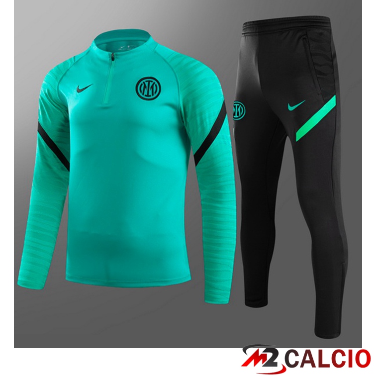 Maglie Calcio Personalizzate,Tute Calcio Squadre,Maglia Nazionale Italiana Calcio | Tuta Calcio Bambino Inter Milan Verde 2021/2022