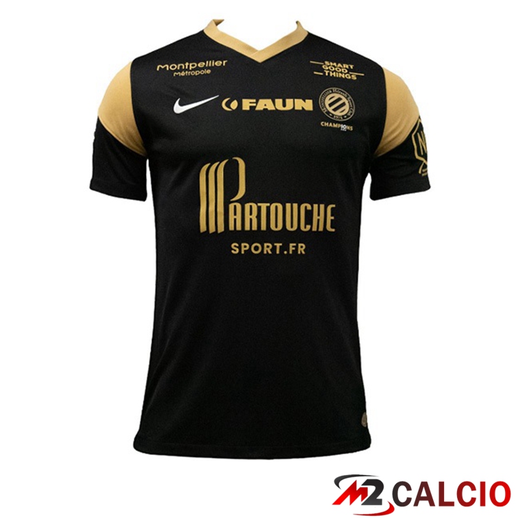 Maglie Calcio Personalizzate,Tute Calcio Squadre,Maglia Nazionale Italiana Calcio | Maglie Calcio Montpellier HSC Terza 21/22