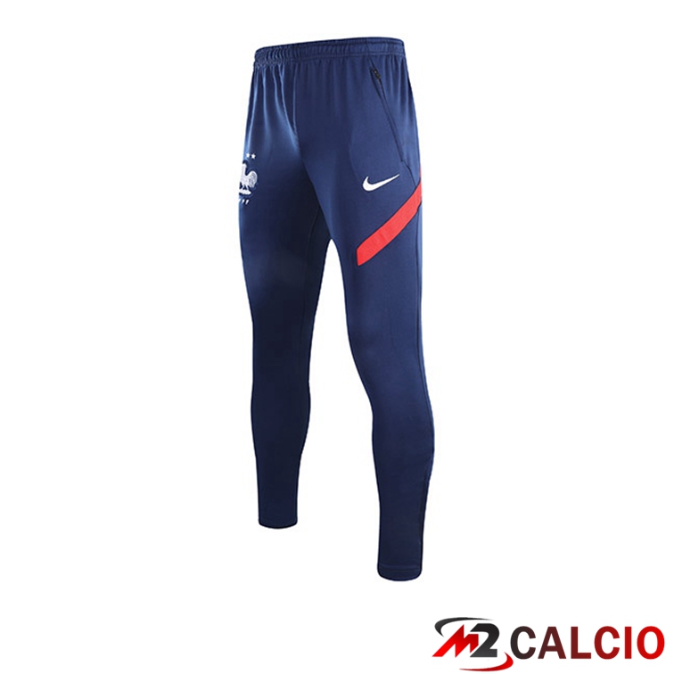 Maglie Calcio Personalizzate,Tute Calcio Squadre,Maglia Nazionale Italiana Calcio | Pantaloni Da Training Francia Blu Reale 2021/2022