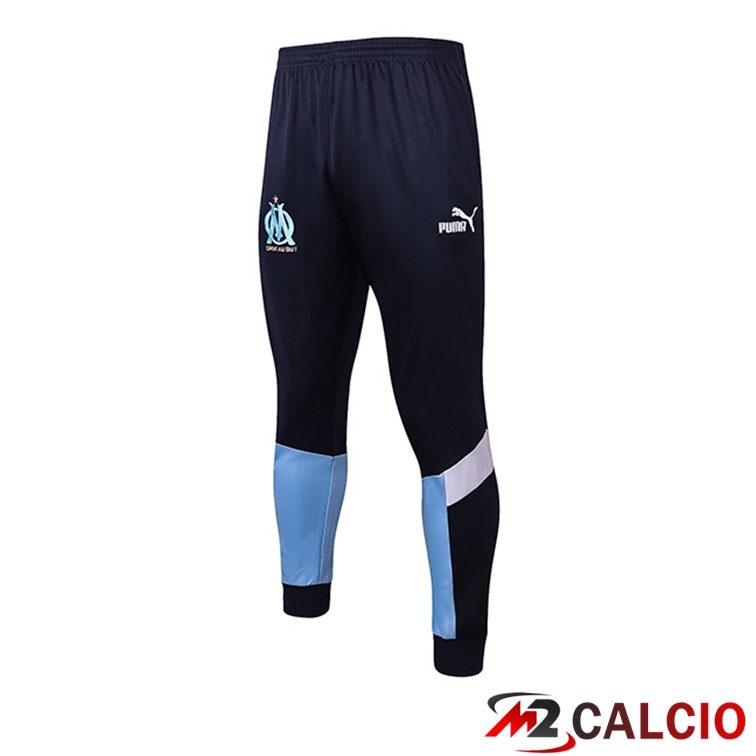Maglie Calcio Personalizzate,Tute Calcio Squadre,Maglia Nazionale Italiana Calcio | Pantaloni Da Training Marsiglia OM Blu Reale 2021/2022
