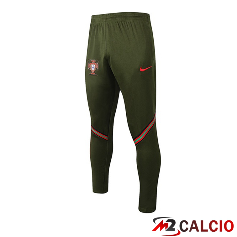 Maglie Calcio Personalizzate,Tute Calcio Squadre,Maglia Nazionale Italiana Calcio | Pantaloni Da Training Portogallo Verde 2021/2022