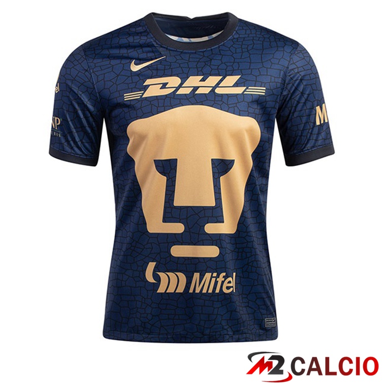 Maglie Calcio Personalizzate,Tute Calcio Squadre,Maglia Nazionale Italiana Calcio | Maglia Pumas UNAM Seconda Blu 2021/22
