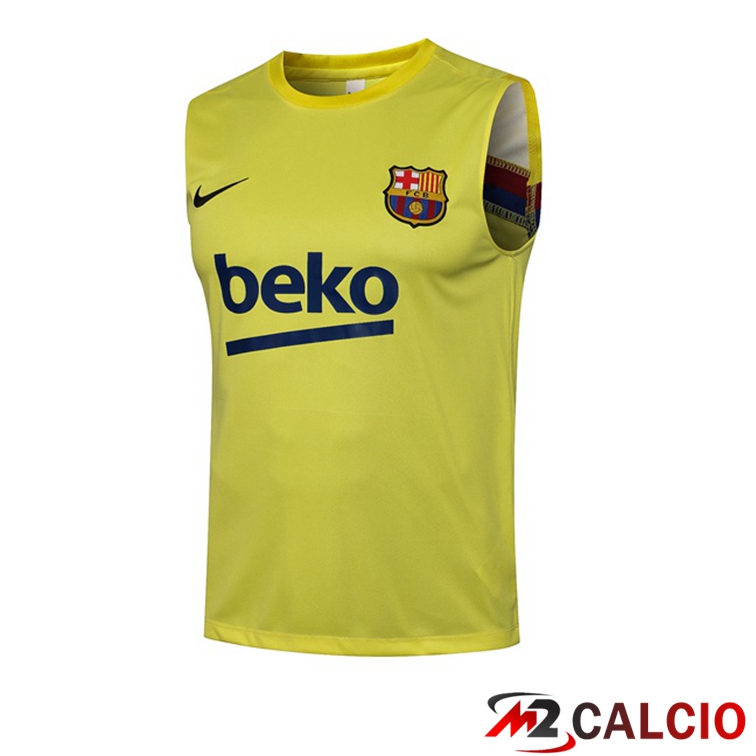 Maglie Calcio Personalizzate,Tute Calcio Squadre,Maglia Nazionale Italiana Calcio | Canotta Calcio FC Barcellona Giallo 2021/2022