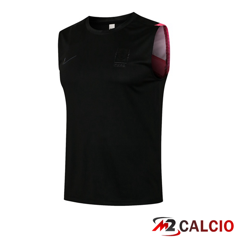 Maglie Calcio Personalizzate,Tute Calcio Squadre,Maglia Nazionale Italiana Calcio | Canotta Calcio Corea Nero 2021/2022