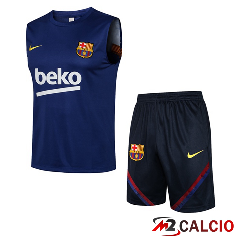 Maglie Calcio Personalizzate,Tute Calcio Squadre,Maglia Nazionale Italiana Calcio | Canotta Calcio FC Barcellona + Pantaloncini Blu 2021/2022