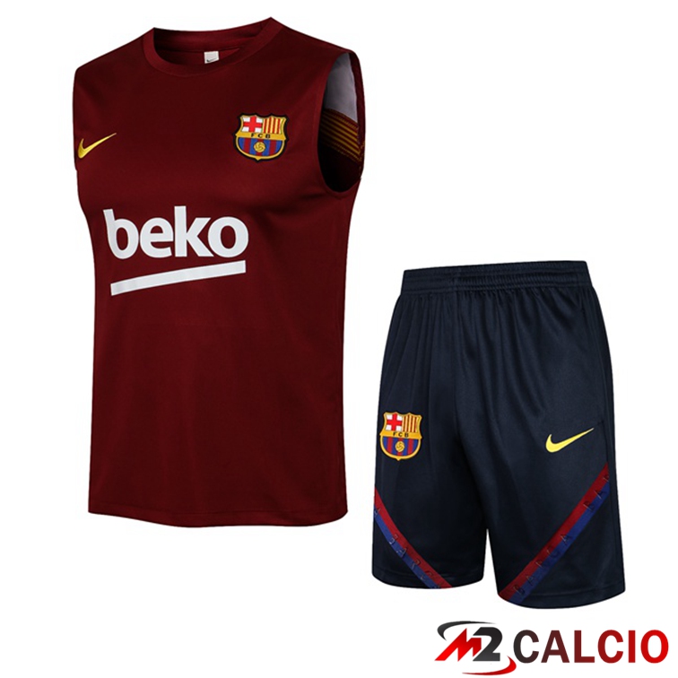 Maglie Calcio Personalizzate,Tute Calcio Squadre,Maglia Nazionale Italiana Calcio | Canotta Calcio FC Barcellona + Pantaloncini Rosso 2021/2022