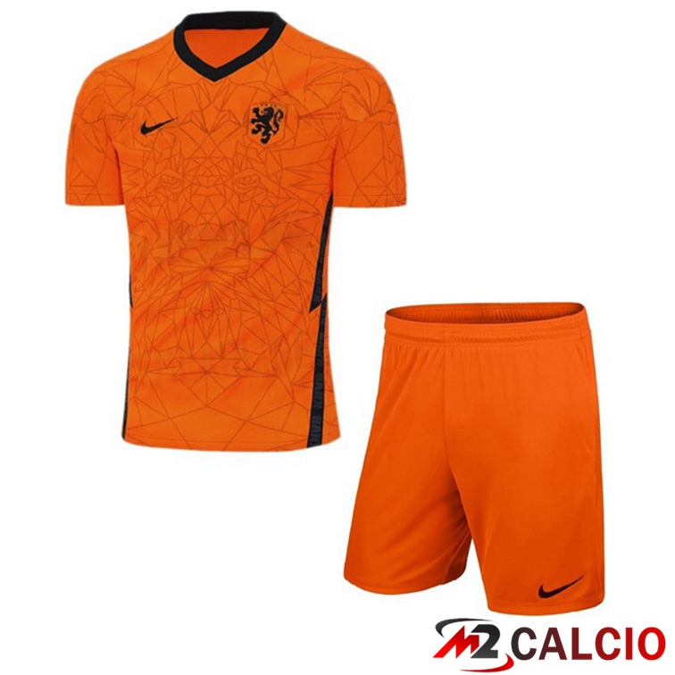 Maglie Calcio Personalizzate,Tute Calcio Squadre,Maglia Nazionale Italiana Calcio | Maglia Nazionale Paesi Bassi Bambino Prima 2020/2021