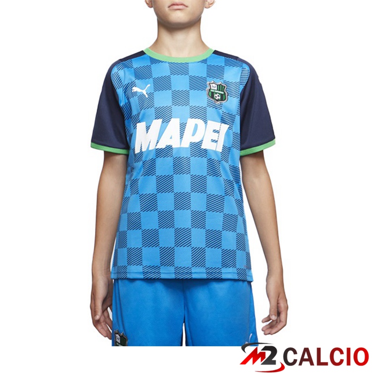 Maglie Calcio Personalizzate,Tute Calcio Squadre,Maglia Nazionale Italiana Calcio | Maglie Calcio US Sassuolo Bambino Terza 21/22