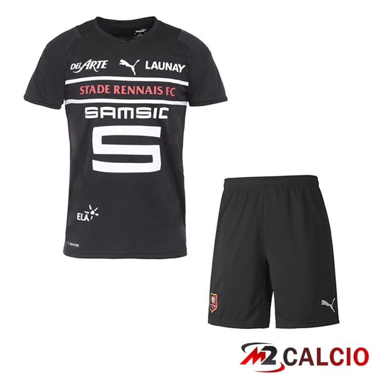 Maglie Calcio Personalizzate,Tute Calcio Squadre,Maglia Nazionale Italiana Calcio | Maglie Calcio Stade Rennais Bambino Terza 21/22