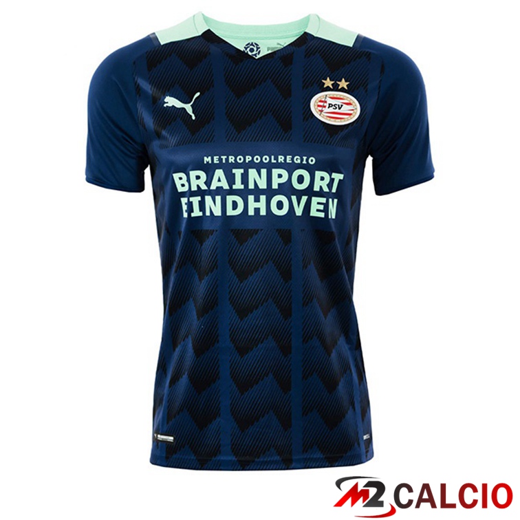 Maglie Calcio Personalizzate,Tute Calcio Squadre,Maglia Nazionale Italiana Calcio | Maglia PSV Eindhoven Seconda 2021/22