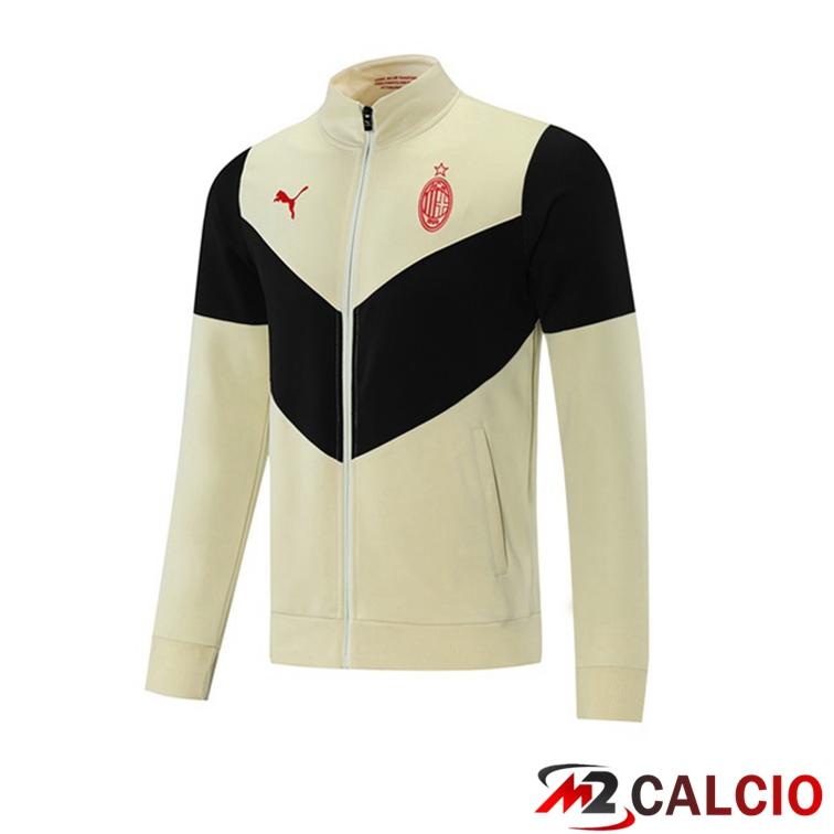 Maglie Calcio Personalizzate,Tute Calcio Squadre,Maglia Nazionale Italiana Calcio | Giacca Calcio AC Milan Giallo Nero 2021/2022