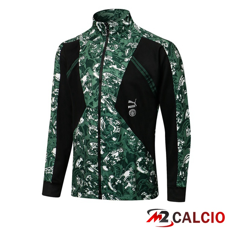 Maglie Calcio Personalizzate,Tute Calcio Squadre,Maglia Nazionale Italiana Calcio | Giacca Calcio Manchester City Verde Nero 2021/2022