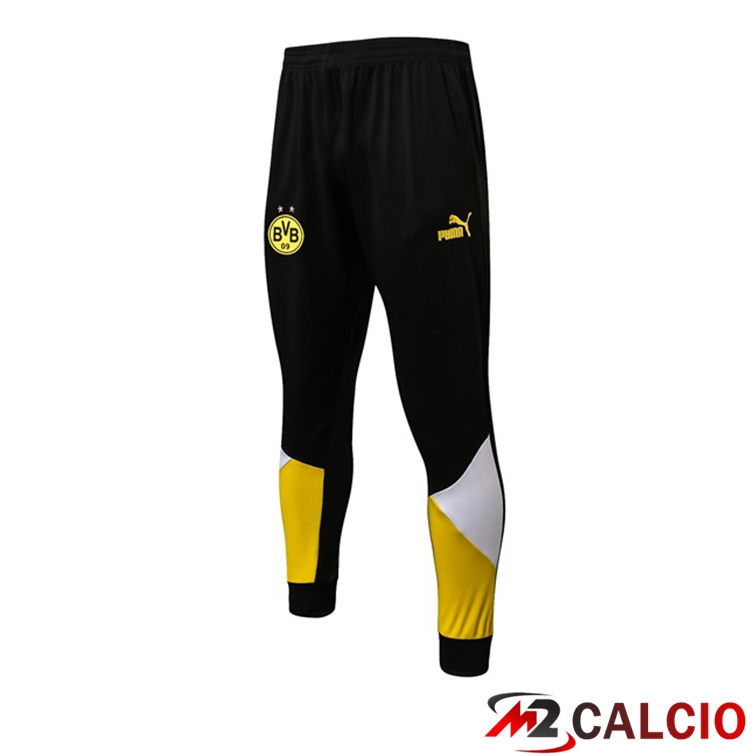 Maglie Calcio Personalizzate,Tute Calcio Squadre,Maglia Nazionale Italiana Calcio | Pantaloni Da Training Dortmund Nero Giallo 2021/2022