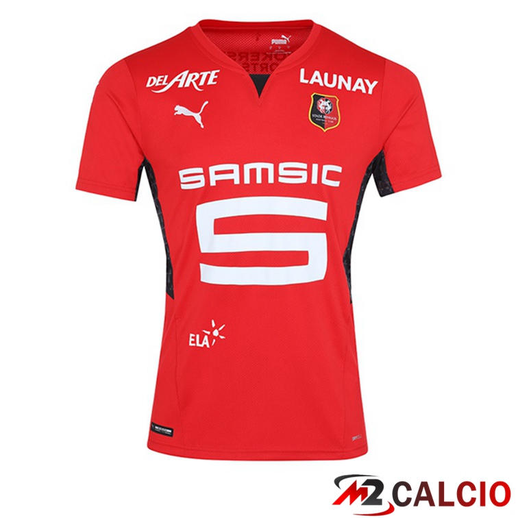 Maglie Calcio Personalizzate,Tute Calcio Squadre,Maglia Nazionale Italiana Calcio | Maglie Calcio Stade Rennais Prima 21/22