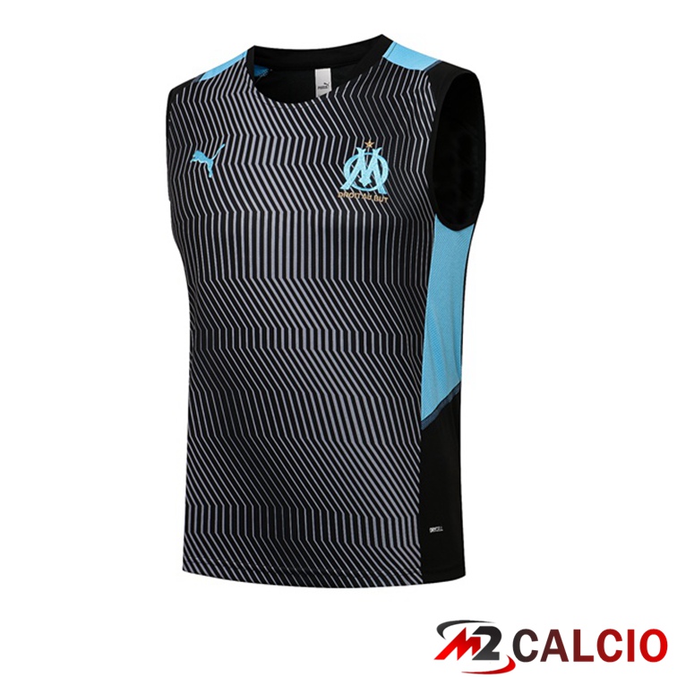 Maglie Calcio Personalizzate,Tute Calcio Squadre,Maglia Nazionale Italiana Calcio | Canotta Calcio Marsiglia OM Nero Blu 2021/2022