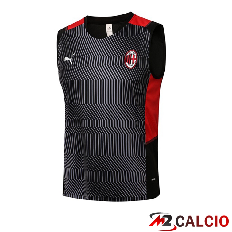Maglie Calcio Personalizzate,Tute Calcio Squadre,Maglia Nazionale Italiana Calcio | Canotta Calcio AC Milan Nero 2021/2022