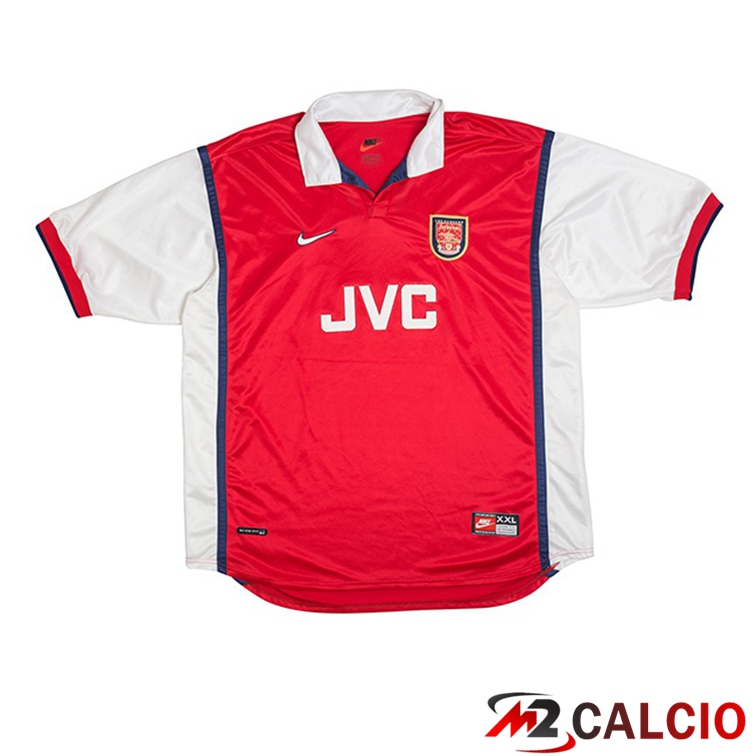 Maglie Calcio Personalizzate,Tute Calcio Squadre,Maglia Nazionale Italiana Calcio | Maglie Calcio FC Arsenal Retro Prima 1998-1999