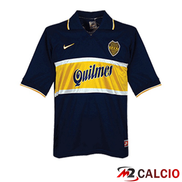 Maglie Calcio Personalizzate,Tute Calcio Squadre,Maglia Nazionale Italiana Calcio | Maglie Calcio Boca Juniors Retro Prima 1997 1998