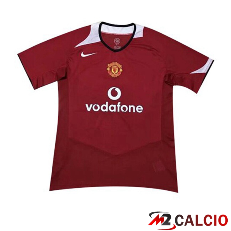 Maglie Calcio Personalizzate,Tute Calcio Squadre,Maglia Nazionale Italiana Calcio | Maglie Calcio Manchester United Retro Prima 2005-2006