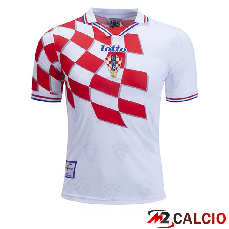 Maglie Calcio Personalizzate,Tute Calcio Squadre,Maglia Nazionale Italiana Calcio | Maglie Calcio Croazia Retro Prima 1998
