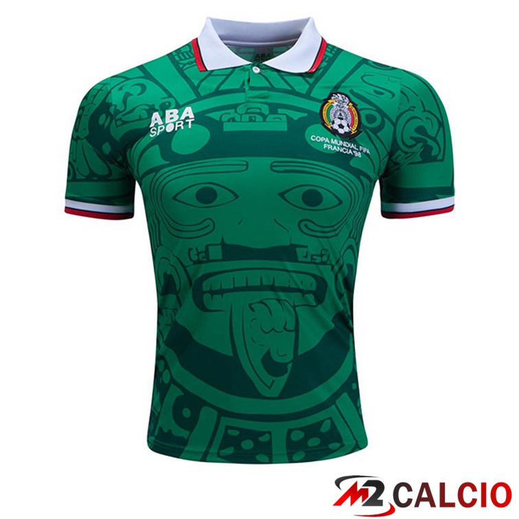 Maglie Calcio Personalizzate,Tute Calcio Squadre,Maglia Nazionale Italiana Calcio | Maglie Calcio Messico Retro Prima 1998