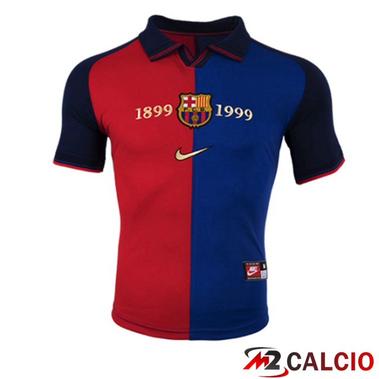 Maglie Calcio Personalizzate,Tute Calcio Squadre,Maglia Nazionale Italiana Calcio | Maglie Calcio FC Barcellona Retro Prima 1999 2000
