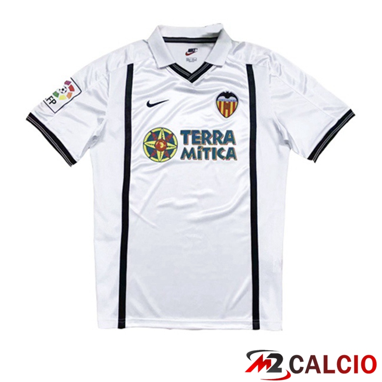 Maglie Calcio Personalizzate,Tute Calcio Squadre,Maglia Nazionale Italiana Calcio | Maglie Calcio Valencia CF Retro Prima 2000 2001