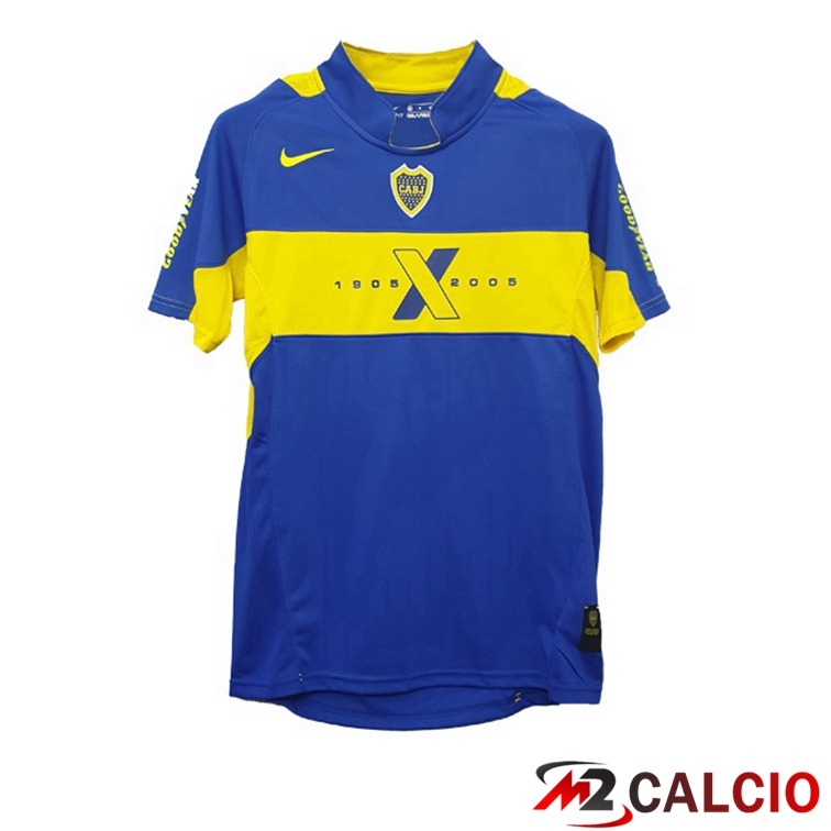 Maglie Calcio Personalizzate,Tute Calcio Squadre,Maglia Nazionale Italiana Calcio | Maglie Calcio Boca Juniors Retro Prima 2005