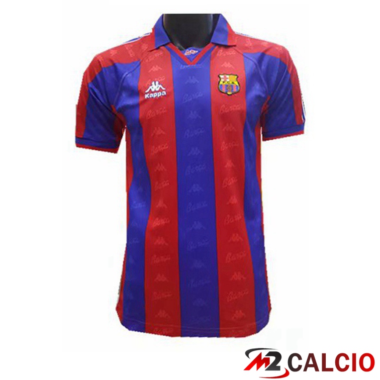 Maglie Calcio Personalizzate,Tute Calcio Squadre,Maglia Nazionale Italiana Calcio | Maglie Calcio FC Barcellona Retro Prima 1996 1997