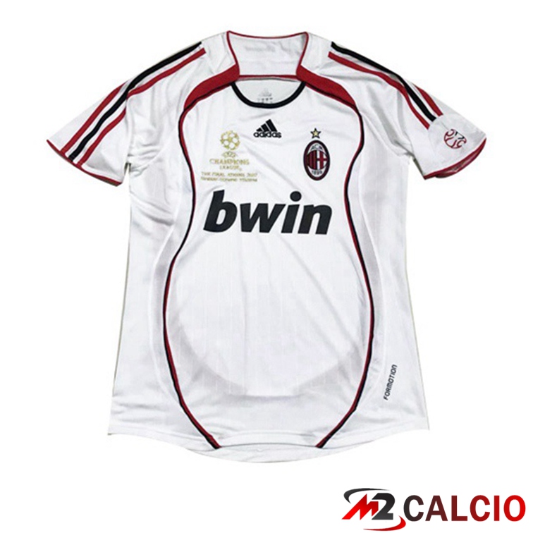 Maglie Calcio Personalizzate,Tute Calcio Squadre,Maglia Nazionale Italiana Calcio | Maglie Calcio AC Milan Champion Retro Seconda 2006-2007