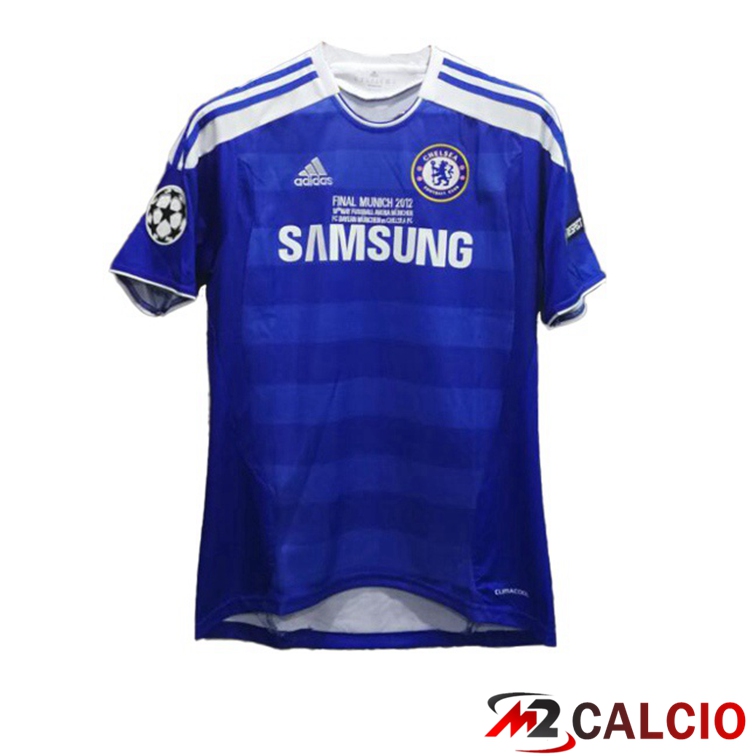 Maglie Calcio Personalizzate,Tute Calcio Squadre,Maglia Nazionale Italiana Calcio | Maglie Calcio FC Chelsea Retro Prima 2012