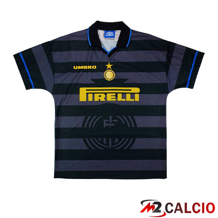 Maglie Calcio Personalizzate,Tute Calcio Squadre,Maglia Nazionale Italiana Calcio | Maglie Calcio Inter Milan Retro Seconda 1997-1998