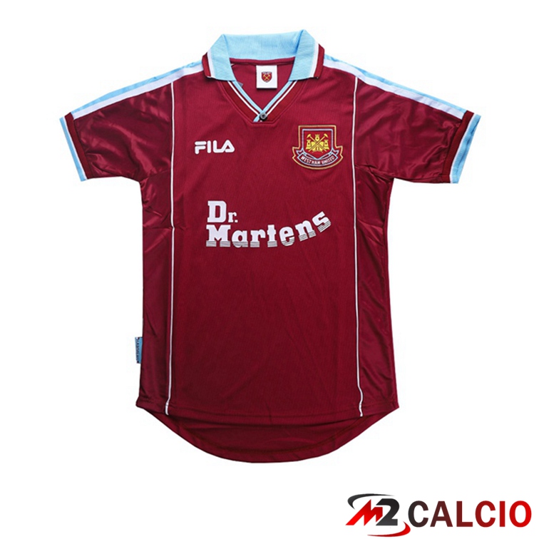 Maglie Calcio West Ham United Retro Prima Viola 1999-2001