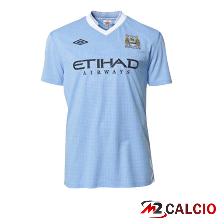 Maglie Calcio Personalizzate,Tute Calcio Squadre,Maglia Nazionale Italiana Calcio | Maglie Calcio Manchester City Retro Prima Blu 2011-2012
