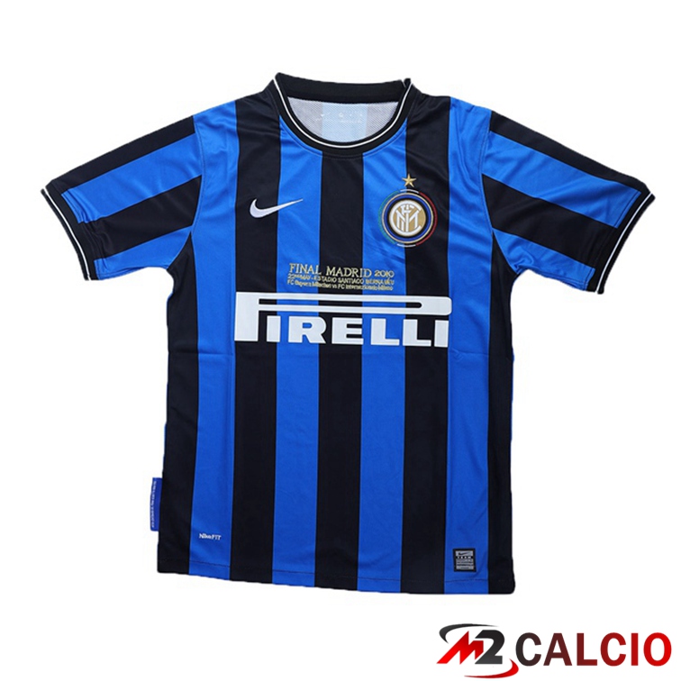 Maglie Calcio Personalizzate,Tute Calcio Squadre,Maglia Nazionale Italiana Calcio | Maglie Calcio Inter Milan Retro Prima Blu Nero 2009-2010