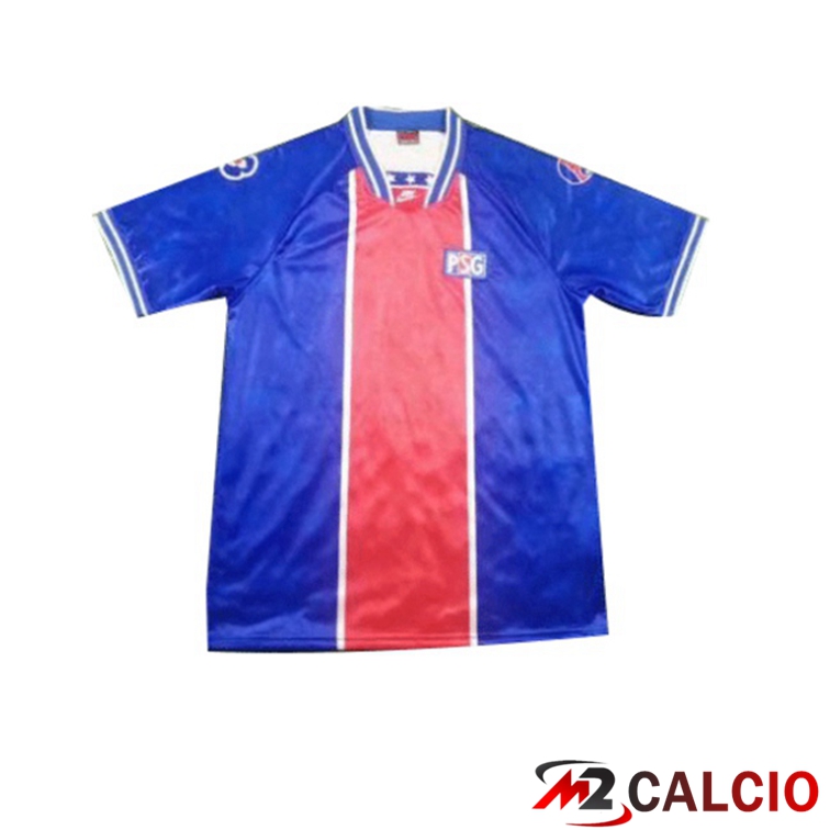 Maglie Calcio Personalizzate,Tute Calcio Squadre,Maglia Nazionale Italiana Calcio | Maglie Calcio Paris PSG Retro Prima Blu 1994-1995