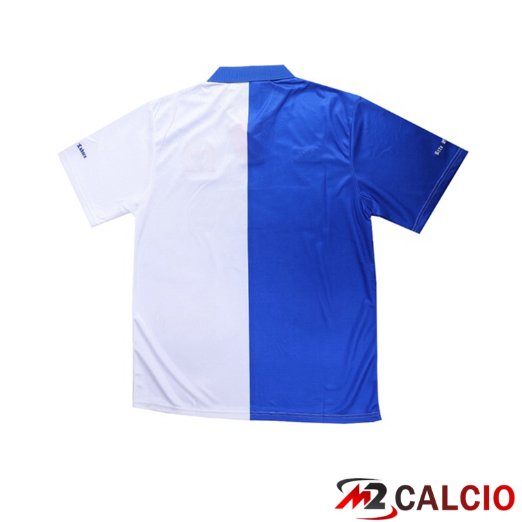 Maglie Calcio Blackburn Rovers Retro Prima Blu Bianco 1994-1995