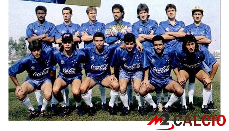 Maglie Calcio Cruzeiro EC Retro Prima Blu 1993-1994