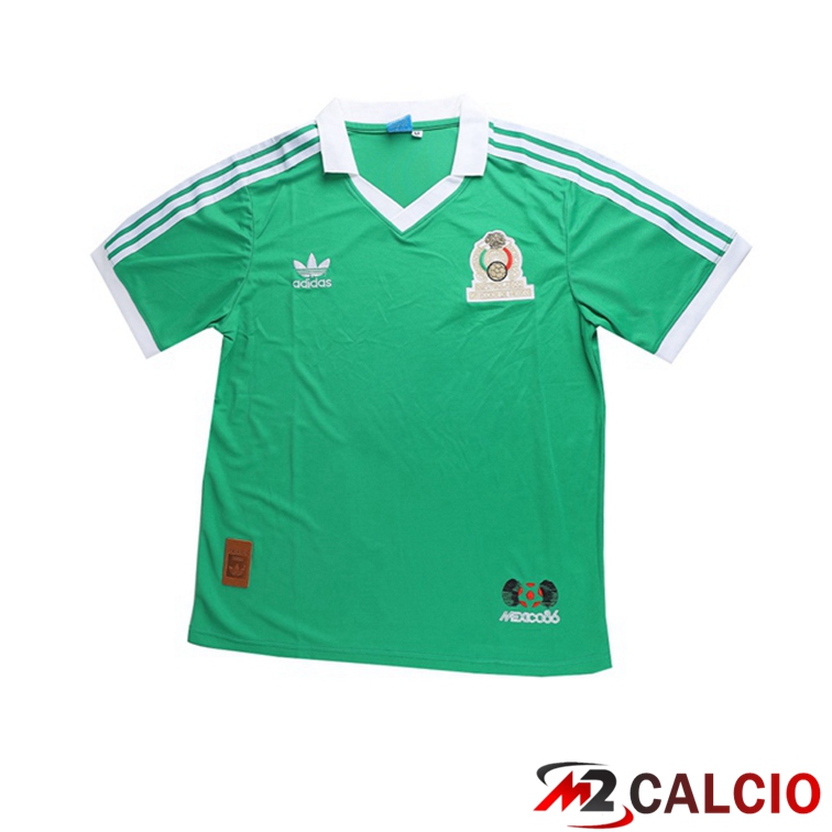Maglie Calcio Personalizzate,Tute Calcio Squadre,Maglia Nazionale Italiana Calcio | Maglie Calcio Coppa del Mondo Messico Retro Prima Verde 1986
