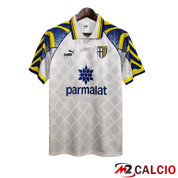 Maglie Calcio Personalizzate,Tute Calcio Squadre,Maglia Nazionale Italiana Calcio | Maglie Calcio Parma Calcio Retro Prima Bianco 1995-1997