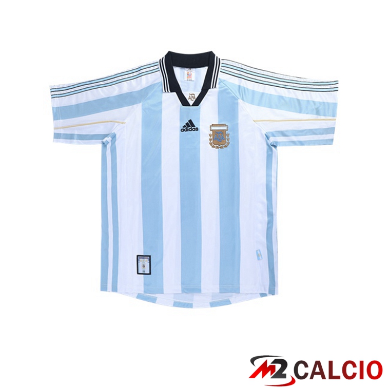 Maglie Calcio Personalizzate,Tute Calcio Squadre,Maglia Nazionale Italiana Calcio | Maglie Calcio Coppa del Mondo Argentina Retro Prima Blu 1998