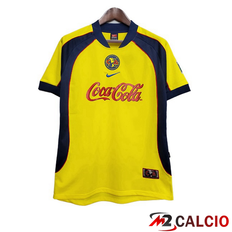 Maglie Calcio Personalizzate,Tute Calcio Squadre,Maglia Nazionale Italiana Calcio | Maglie Calcio FC Arsenal Retro Prima Giallo 2001-2002