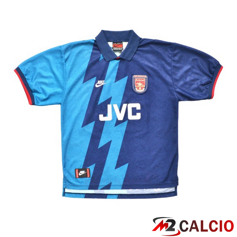 Maglie Calcio Personalizzate,Tute Calcio Squadre,Maglia Nazionale Italiana Calcio | Maglie Calcio FC Arsenal Retro Seconda Blu 1995-1996